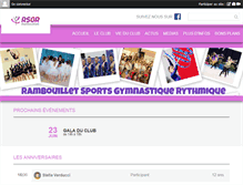 Tablet Screenshot of gr-rambouillet.fr